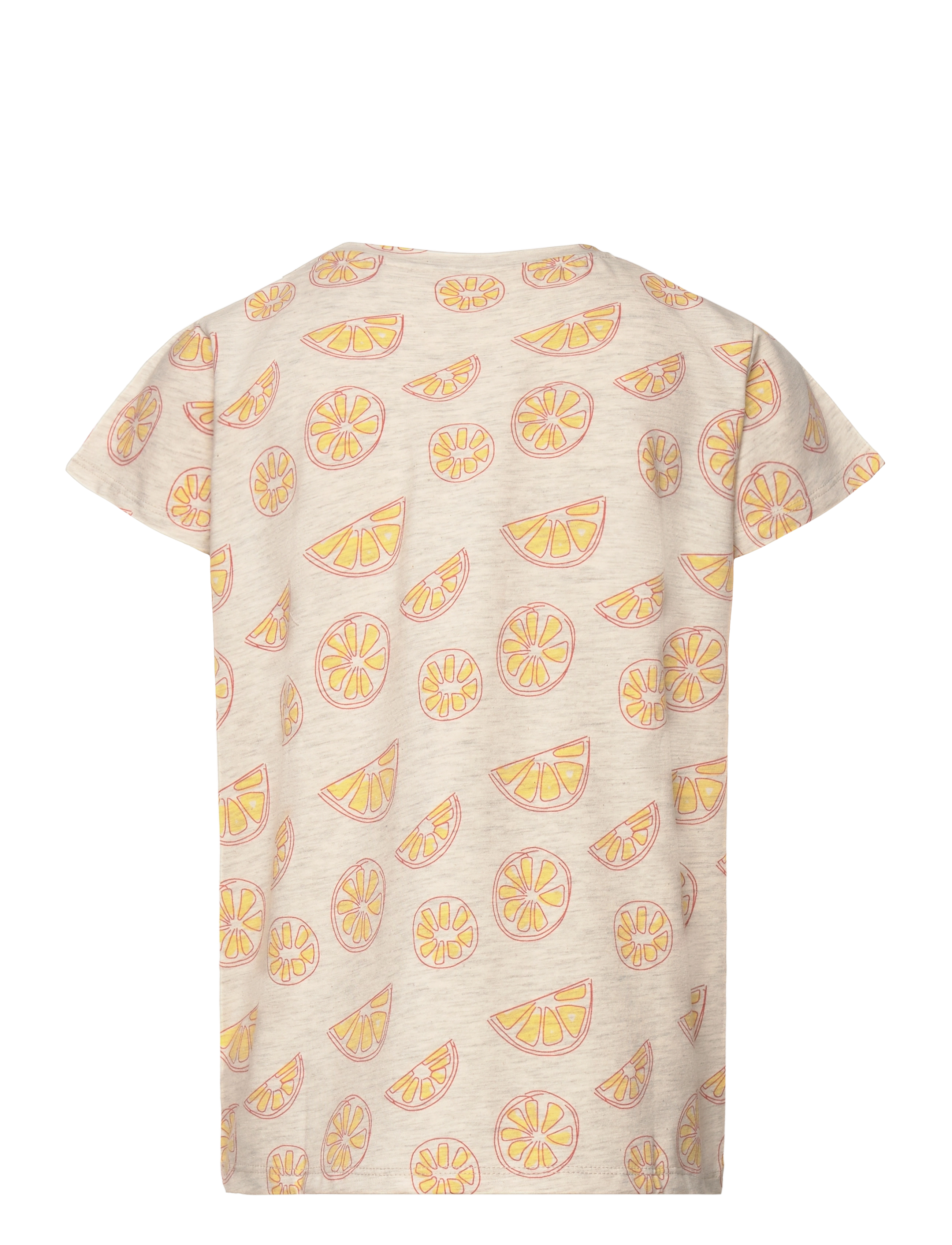 Soft Gallery - SGPilou Oranges SS Tee - light grey melange - 1