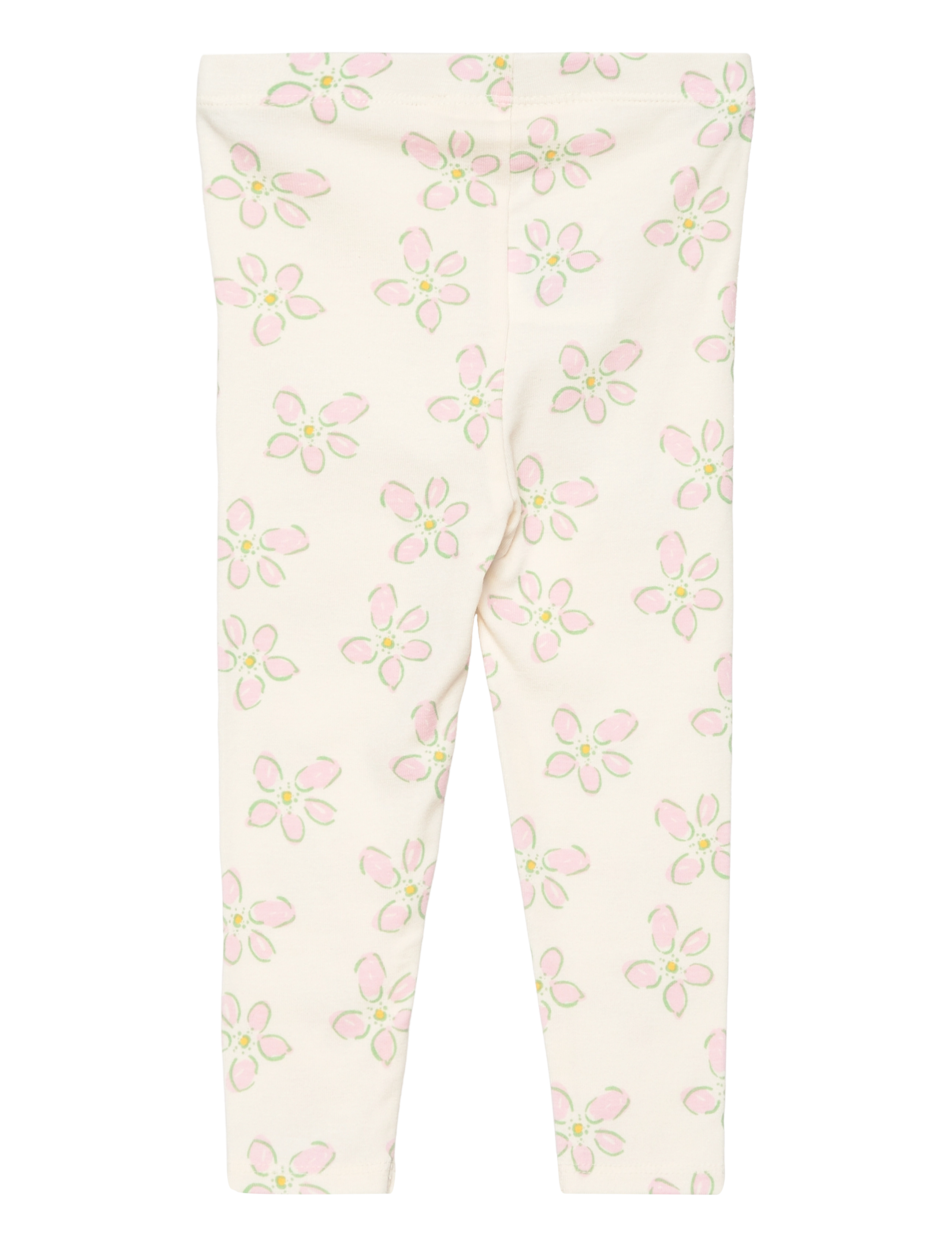 Soft Gallery - SGBaby Paula Spring Flowers Leggings - gardenia - 1