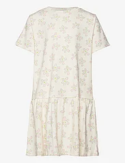 Soft Gallery - SGDoris Spring Flowers SS Dress - short-sleeved casual dresses - gardenia - 0