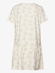 Soft Gallery - SGDoris Spring Flowers SS Dress - short-sleeved casual dresses - gardenia - 1