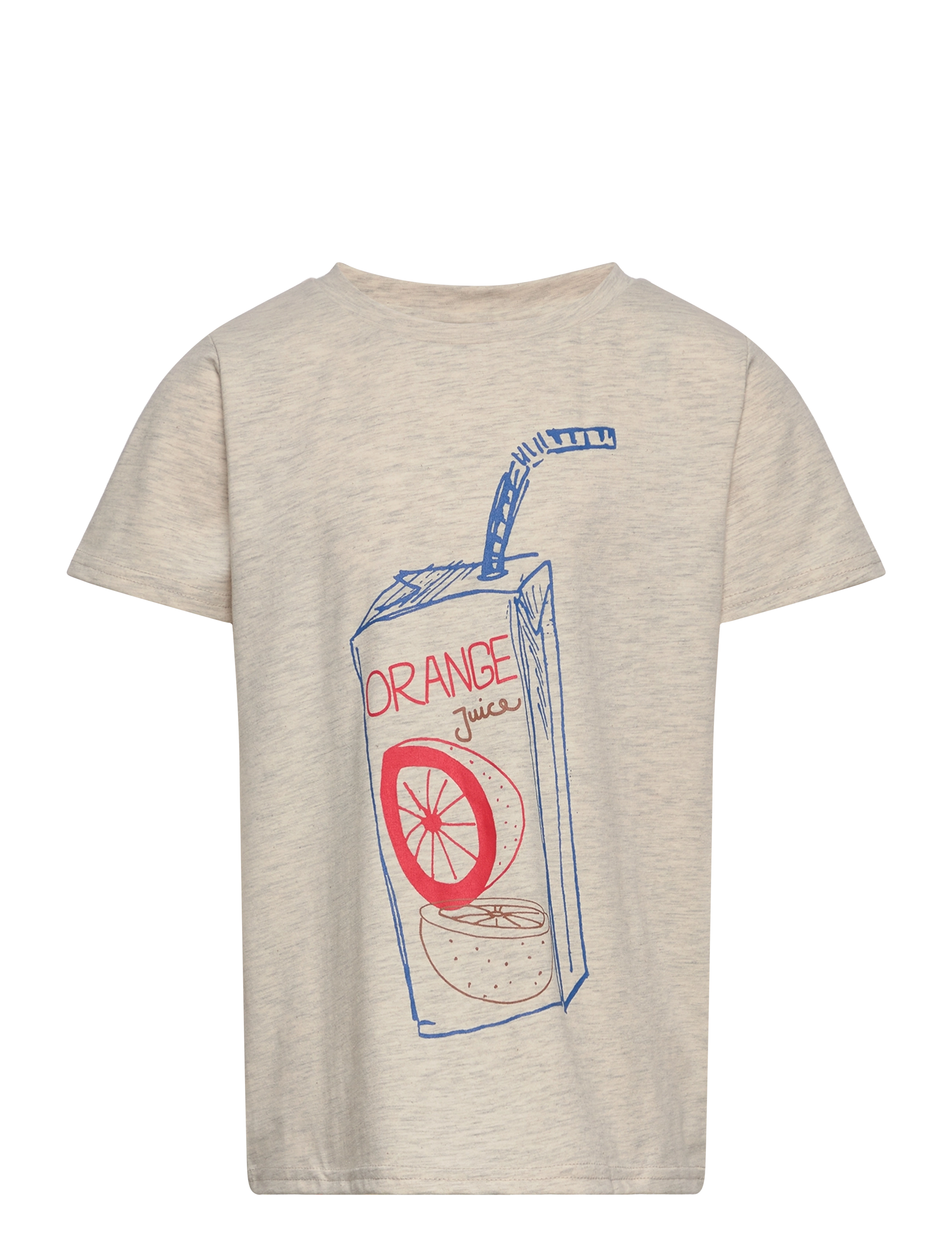 SGJi Juice SS Tee - LIGHT GREY MELANGE