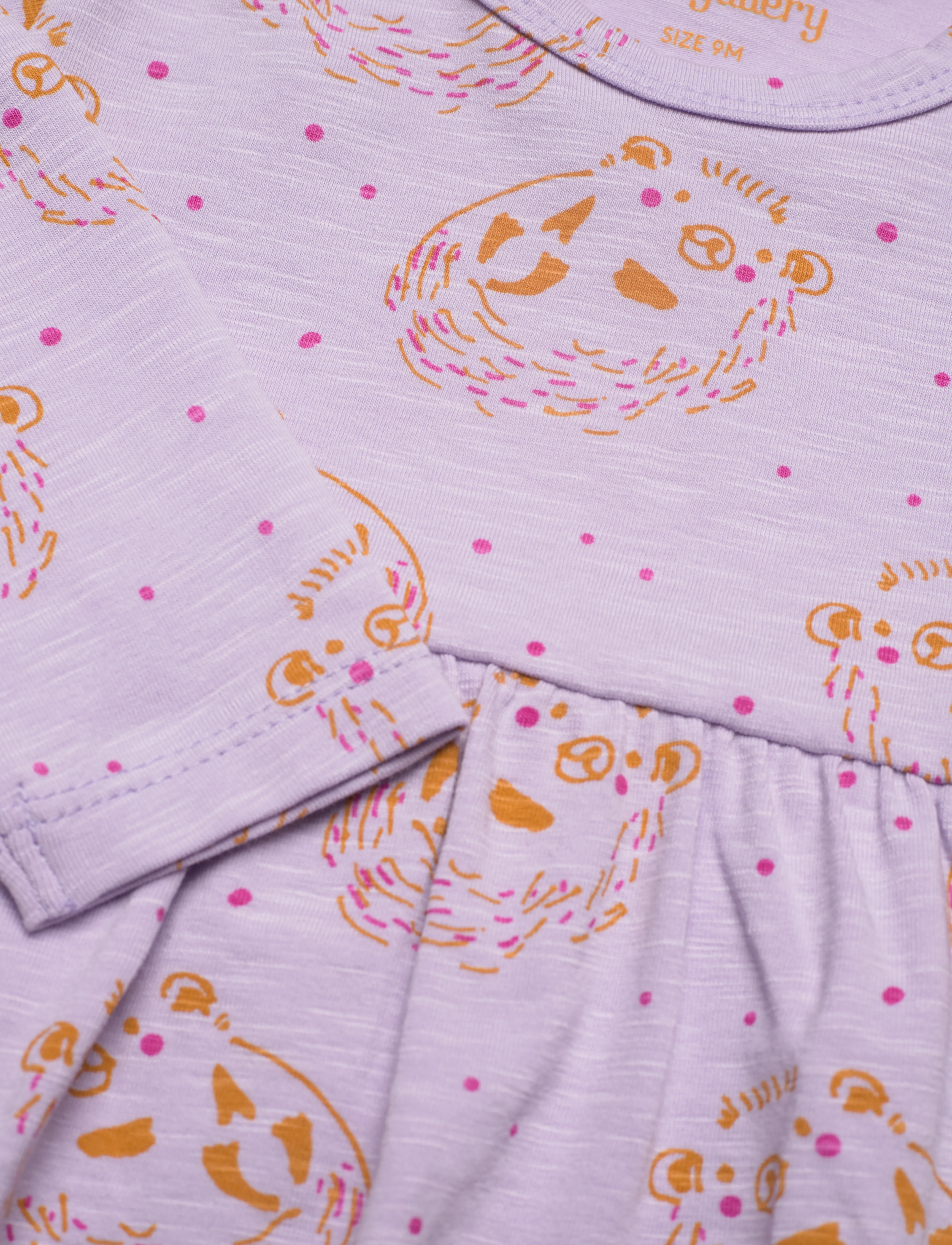 Soft Gallery - SGJenni Hedgehog LS Body Dress - pastel lilac - 2
