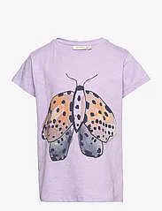 Soft Gallery - SGPilou Garden Swarm SS Tee - kortærmede t-shirts - pastel lilac - 0