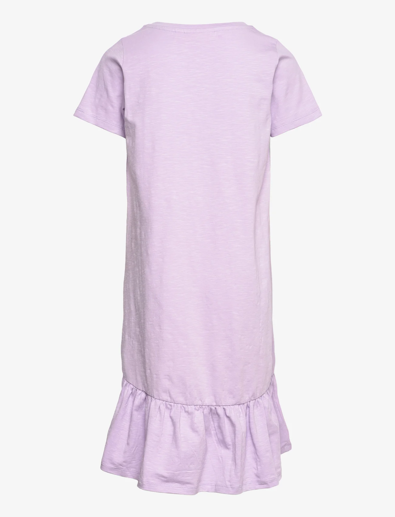 Soft Gallery - SGJenella Garden Swarm SS Dress - short-sleeved casual dresses - pastel lilac - 1