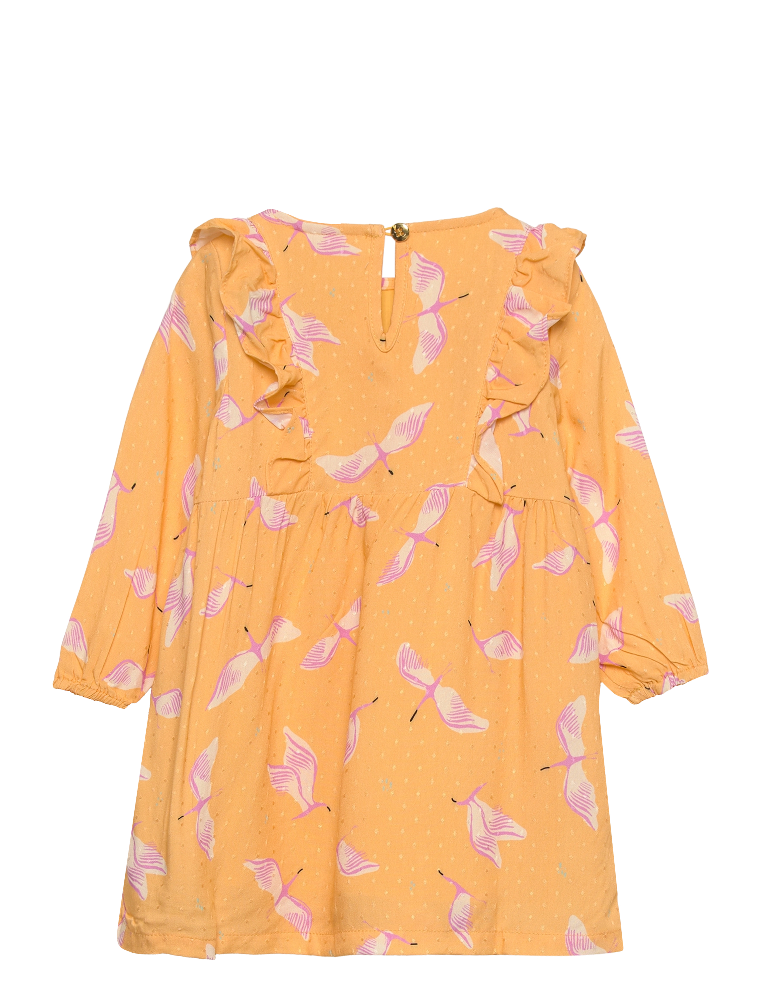 Soft Gallery - SGEleanor Cranes Dress - amber yellow - 1
