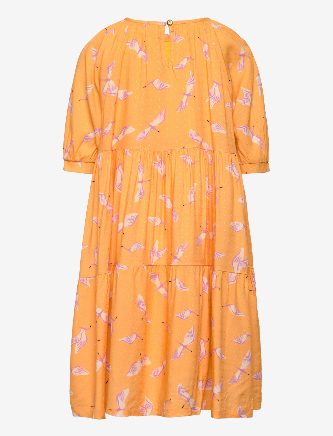 Soft Gallery - SGHonesty Cranes SS dress - amber yellow - 1