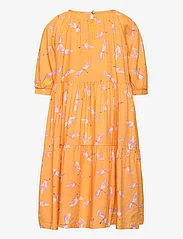 Soft Gallery - SGHonesty Cranes SS dress - sukienki codzienne z krótkim rękawem - amber yellow - 1