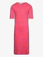 SGBella YD Striped SS Dress - YAM