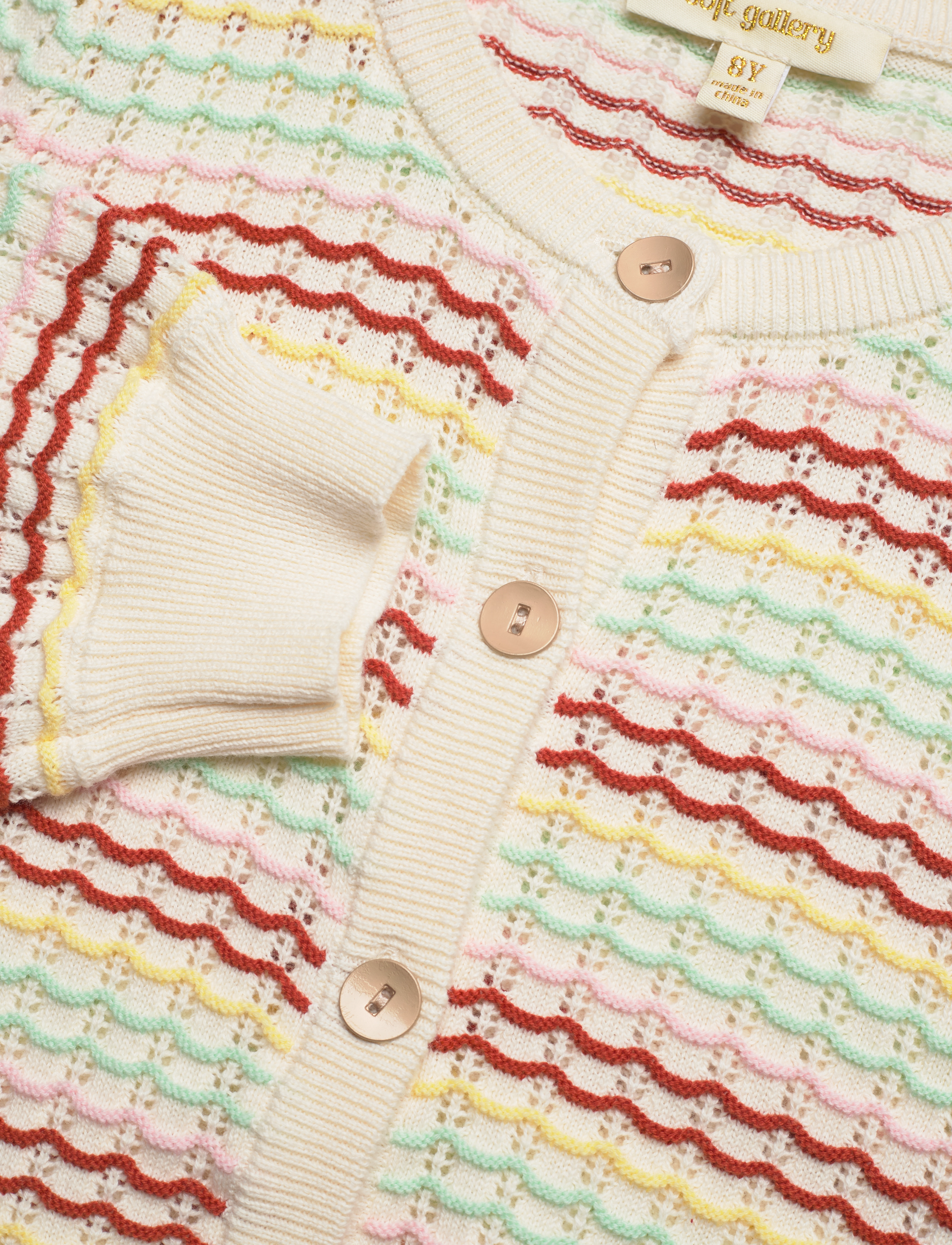 Soft Gallery - SGErantia Light Stripes Cardigan - gardenia - 2
