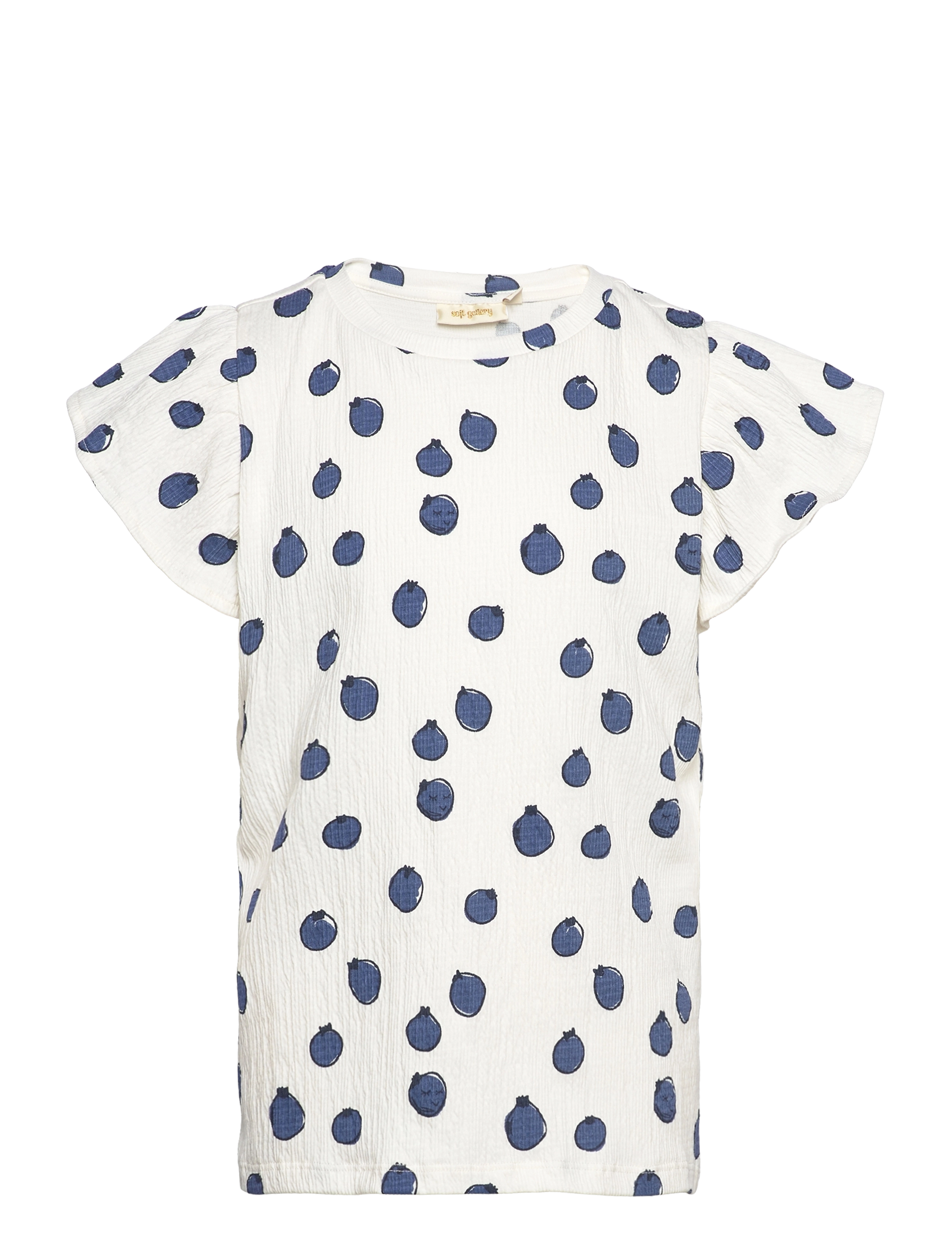 SGHelen Blueberries SS Tee - GARDENIA