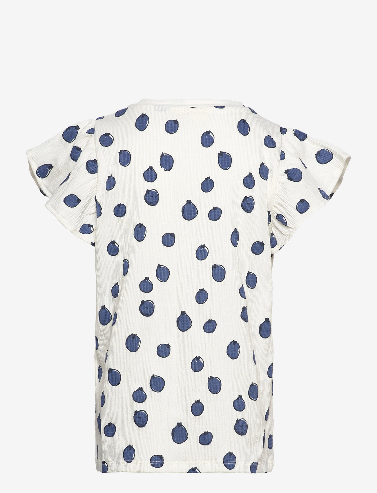 Soft Gallery - SGHelen Blueberries SS Tee - gardenia - 1