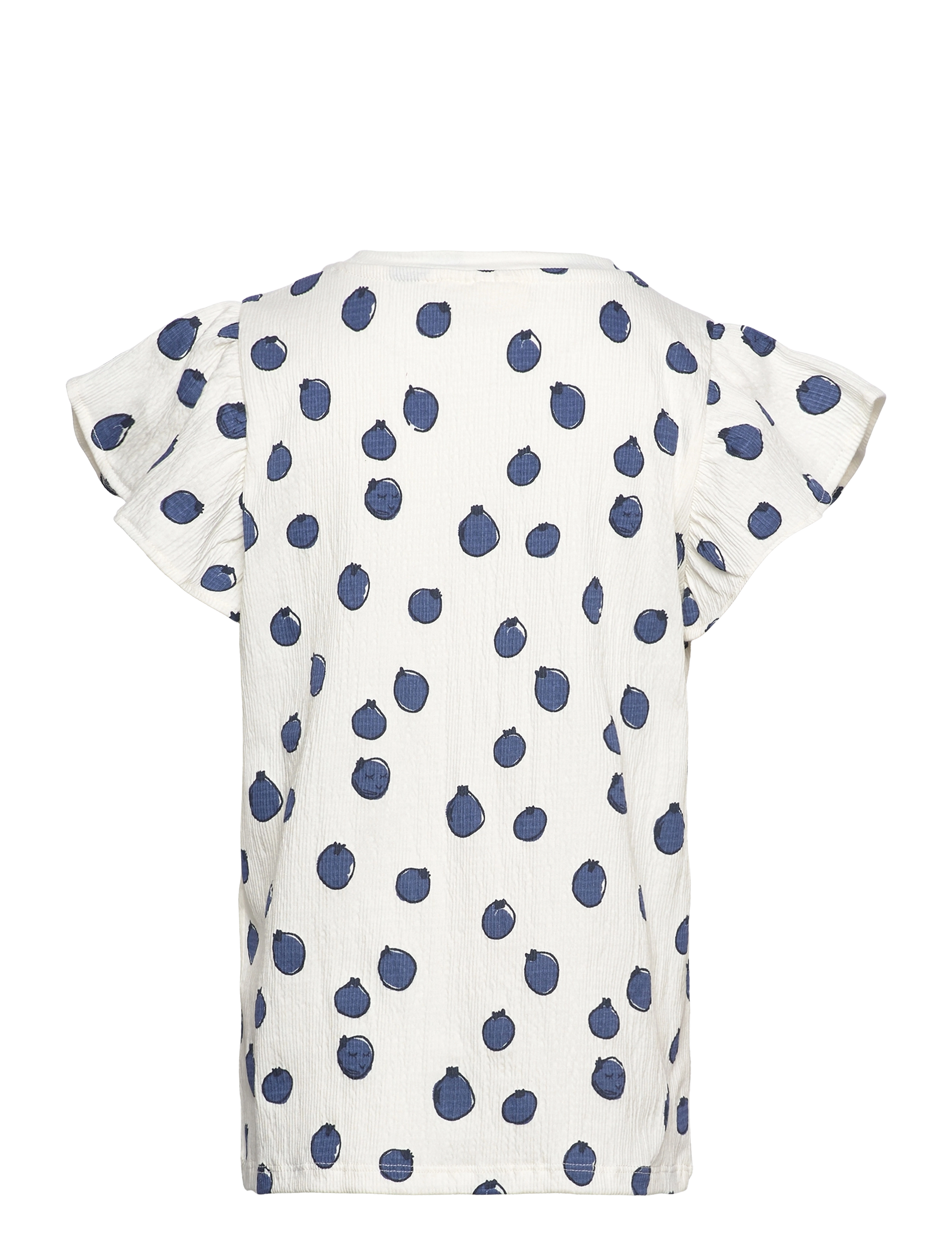 Soft Gallery - SGHelen Blueberries SS Tee - gardenia - 1