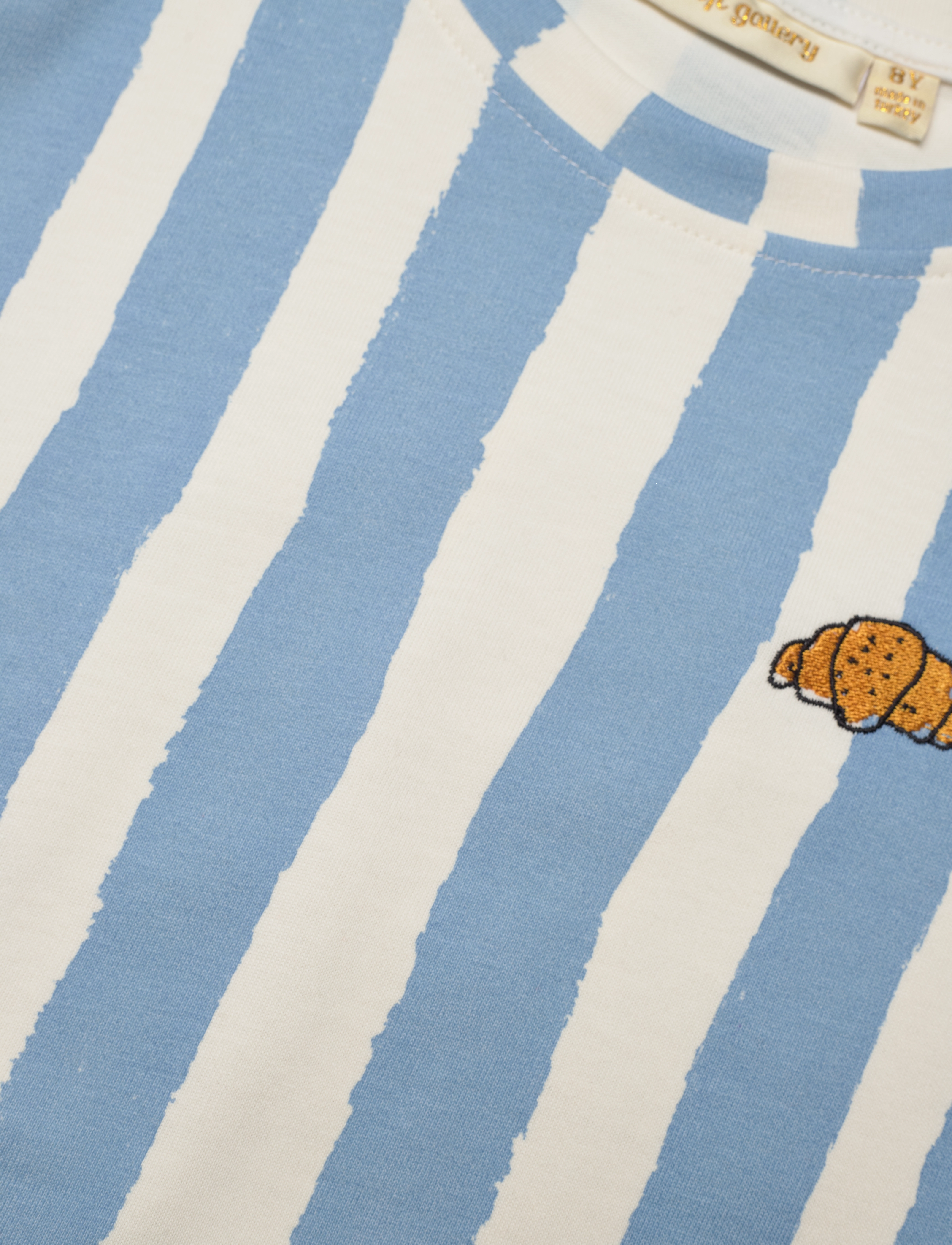 Soft Gallery - SGBass stripes ss tee - gardenia - 2
