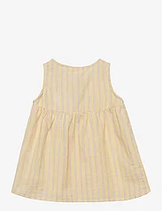 Soft Gallery - SGBLILLEN STRIPE DRESS - kjoler uten ermer i avslappet stil - amber yellow - 1