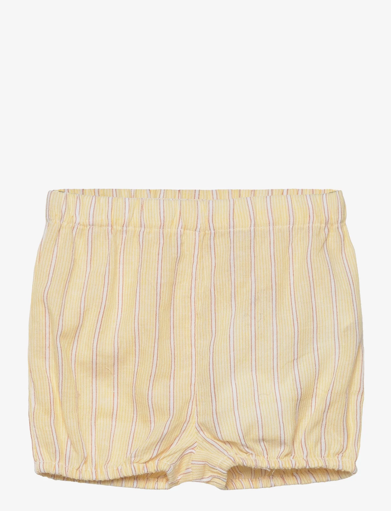 Soft Gallery - SGBPIP STRIPE FRILL BLOOMERS - bloomers püksid - amber yellow - 0