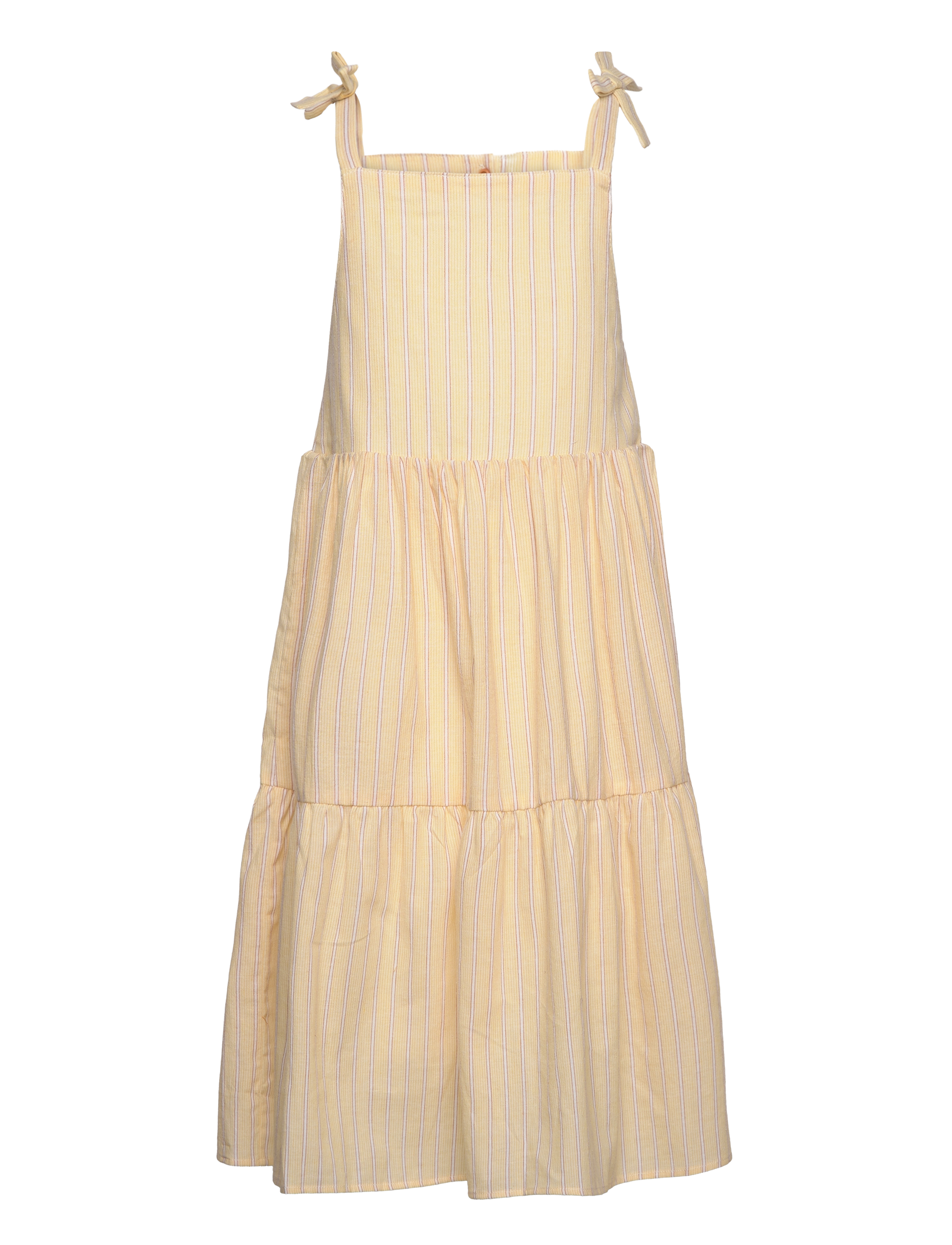 Soft Gallery - SGSANA STRIPE S_L DRESS - amber yellow - 1