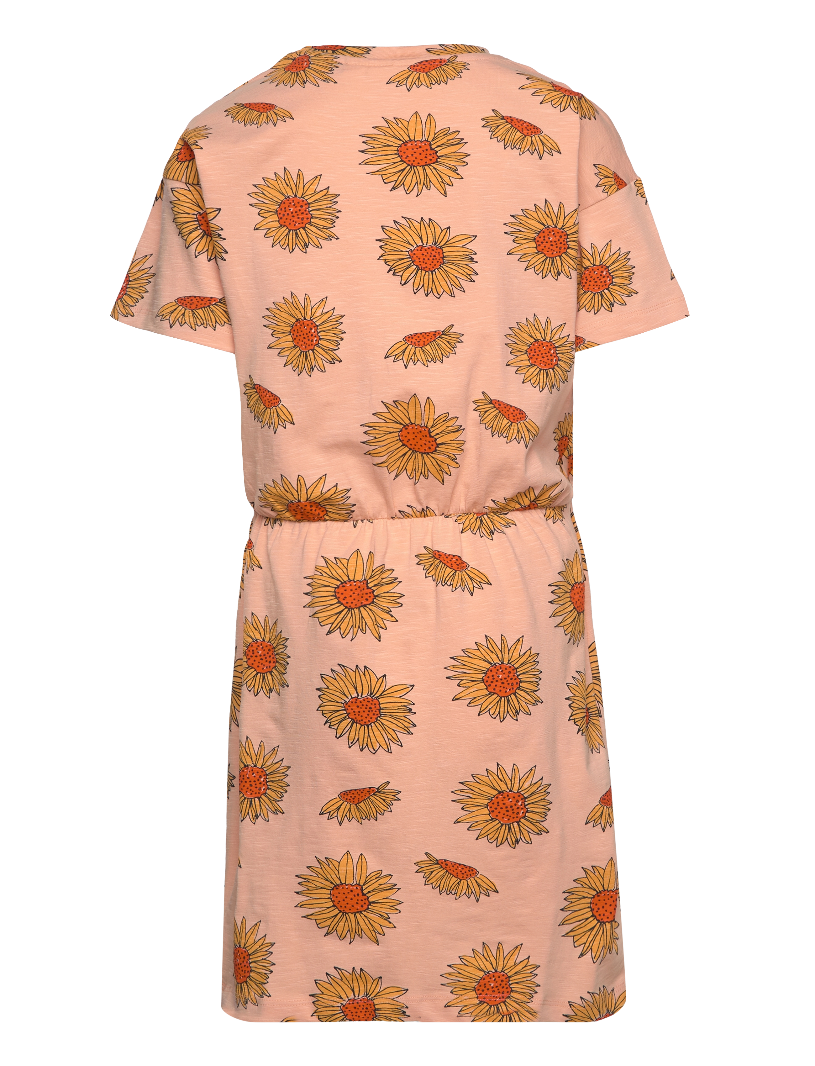 Soft Gallery - SGDELINA SUNFLOWER S_S DRESS - almost apricot - 1