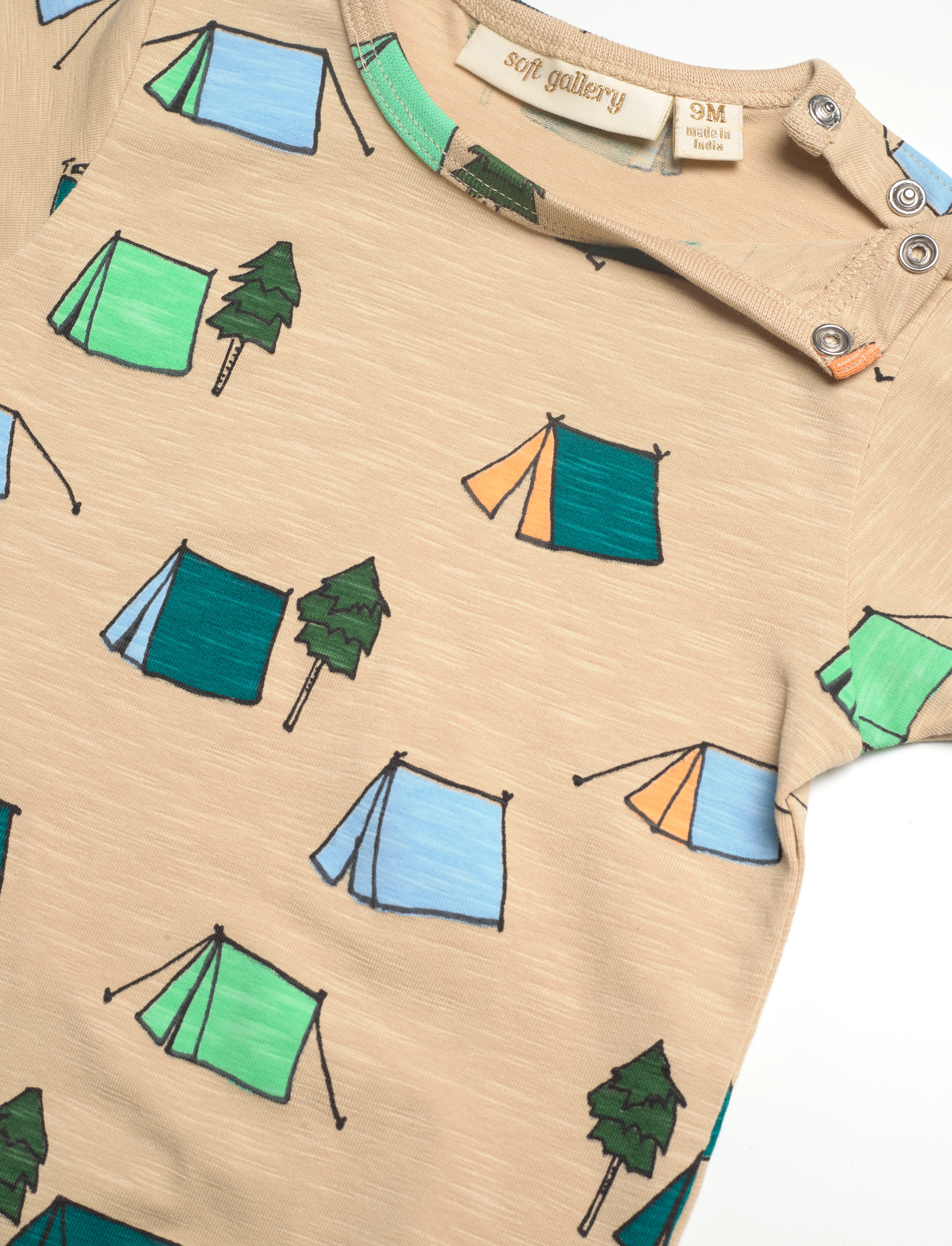 Soft Gallery - SGBJUDD CAMPING S_S BODY - irish cream - 2