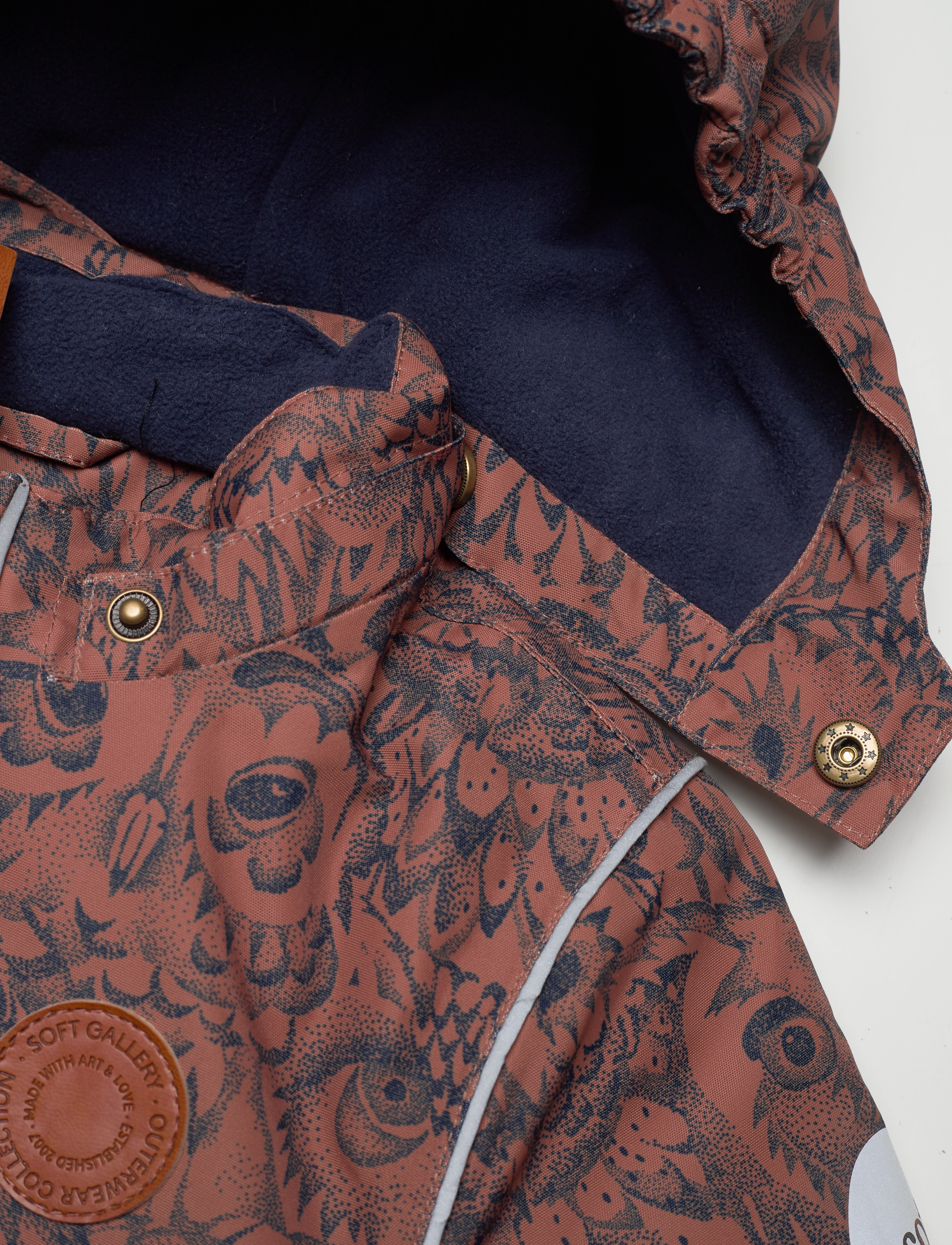 Soft Gallery - SGMARLON SNOWSUIT HL - brown patina - 3
