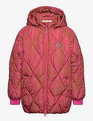Soft Gallery - SGETTIE PUFFER JACKET - untuva- & toppatakit - mineral red - 0