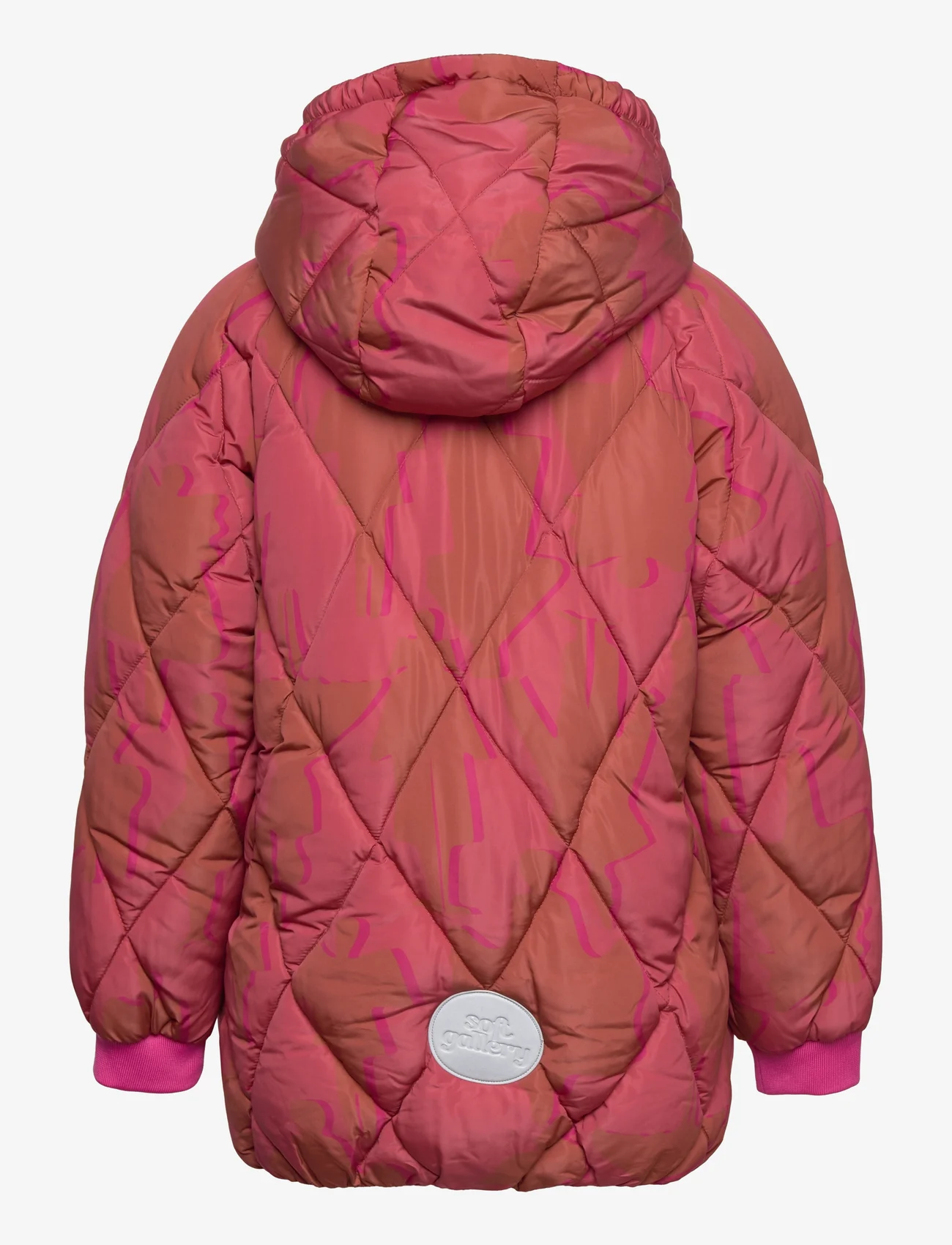 Soft Gallery - SGETTIE PUFFER JACKET - untuva- & toppatakit - mineral red - 1