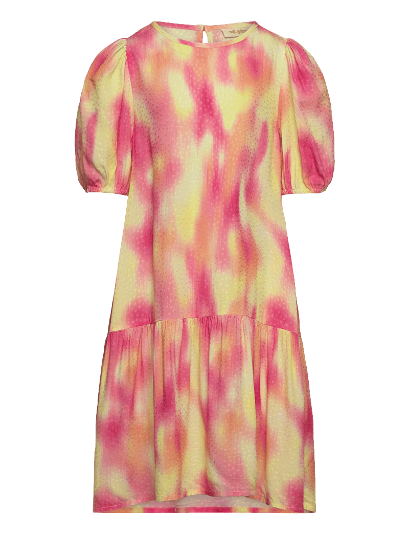 Soft Gallery - SGLima Reflections dress - kurzärmelige freizeitkleider - popcorn - 0