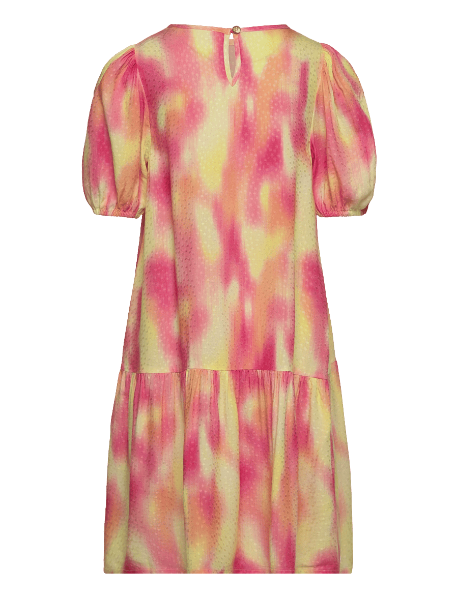 Soft Gallery - SGLima Reflections dress - ikdienas kleitas ar īsām piedurknēm - popcorn - 1