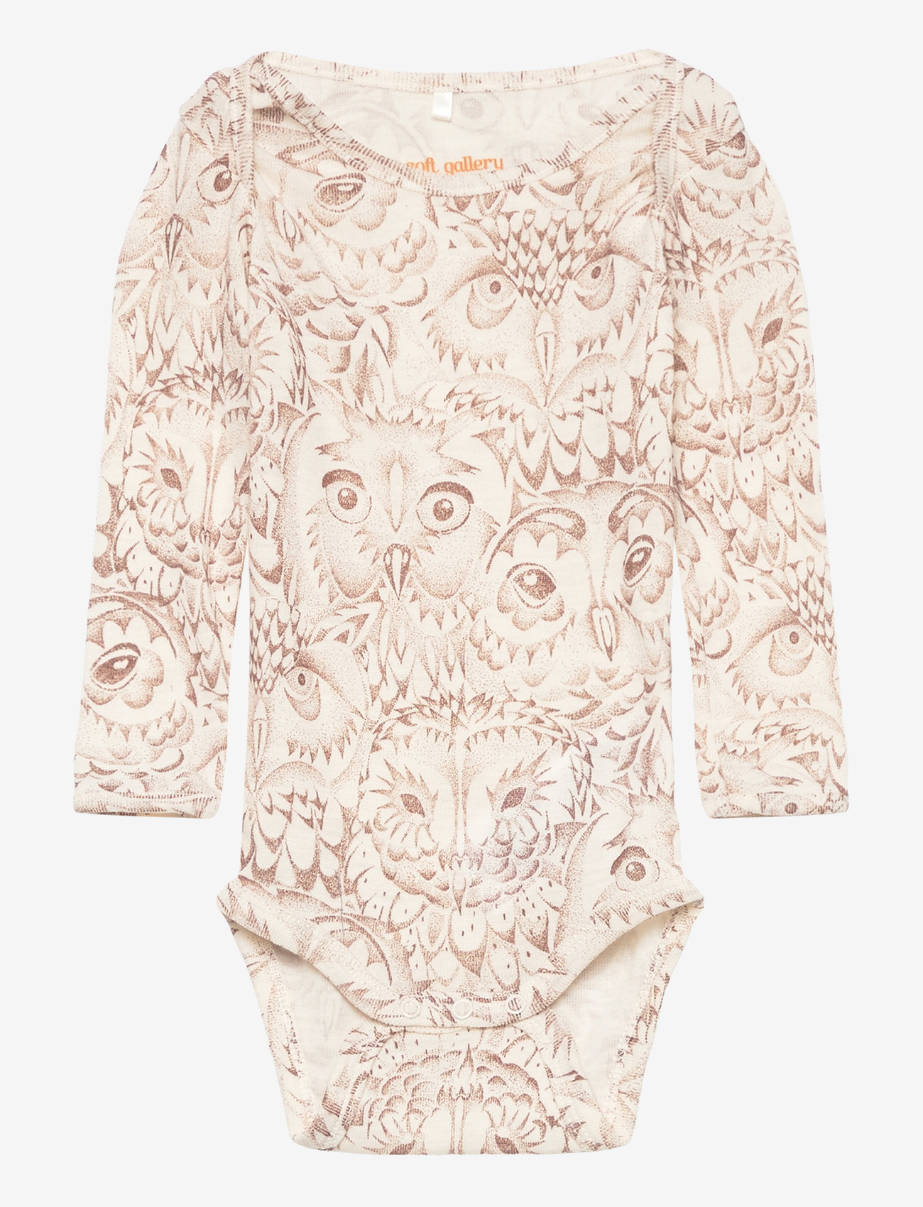 Soft Gallery - SGBBOB OWL WOOL BODY - birch - 0