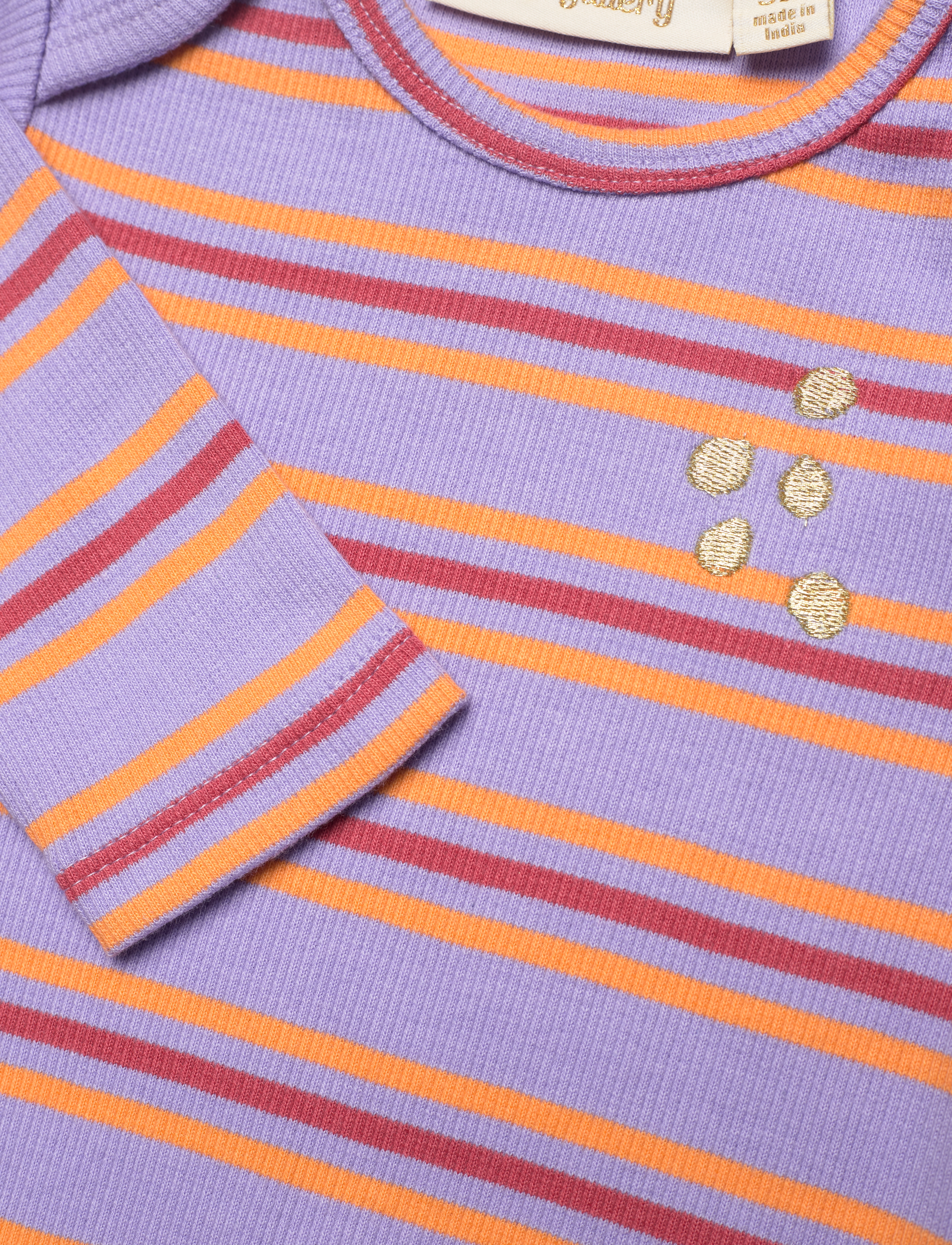 Soft Gallery - SGBBOB YD STRIPE VIOLET TULIP L_S BODY HL - violet tulip - 2