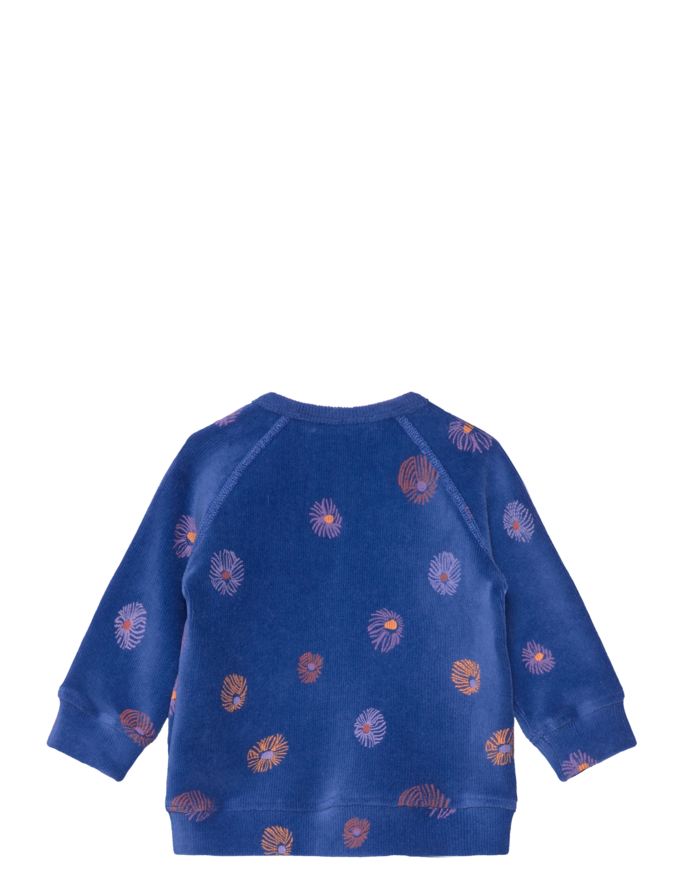Soft Gallery - SGBALEXI VELVET FLOWER SWEAT - true blue - 1