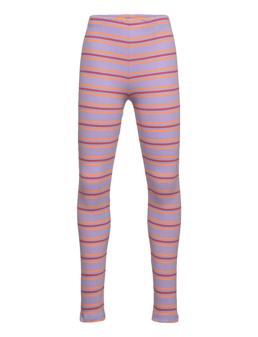 Soft Gallery - SGPAULA YD STRIPE LEGGINGS HL - violet tulip - 0