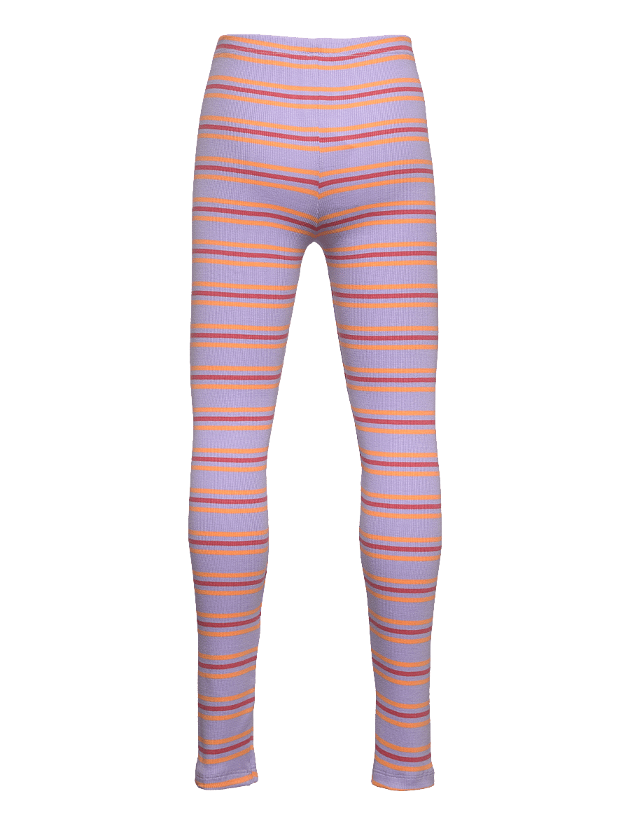 Soft Gallery - SGPAULA YD STRIPE LEGGINGS HL - violet tulip - 1