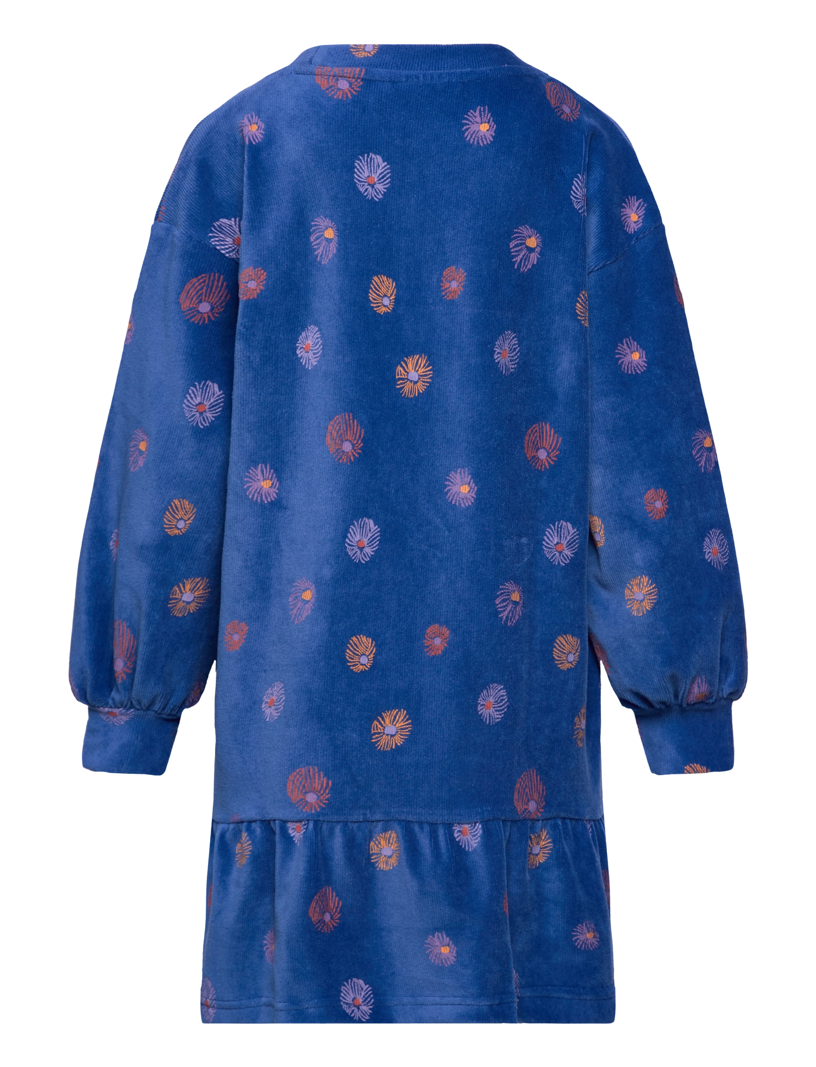 Soft Gallery - SGIMANUELLA VELVET L_S DRESS - true blue - 1