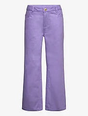 Soft Gallery - SGBLANCA TWILL PANTS - laia säärega teksad - violet tulip - 0