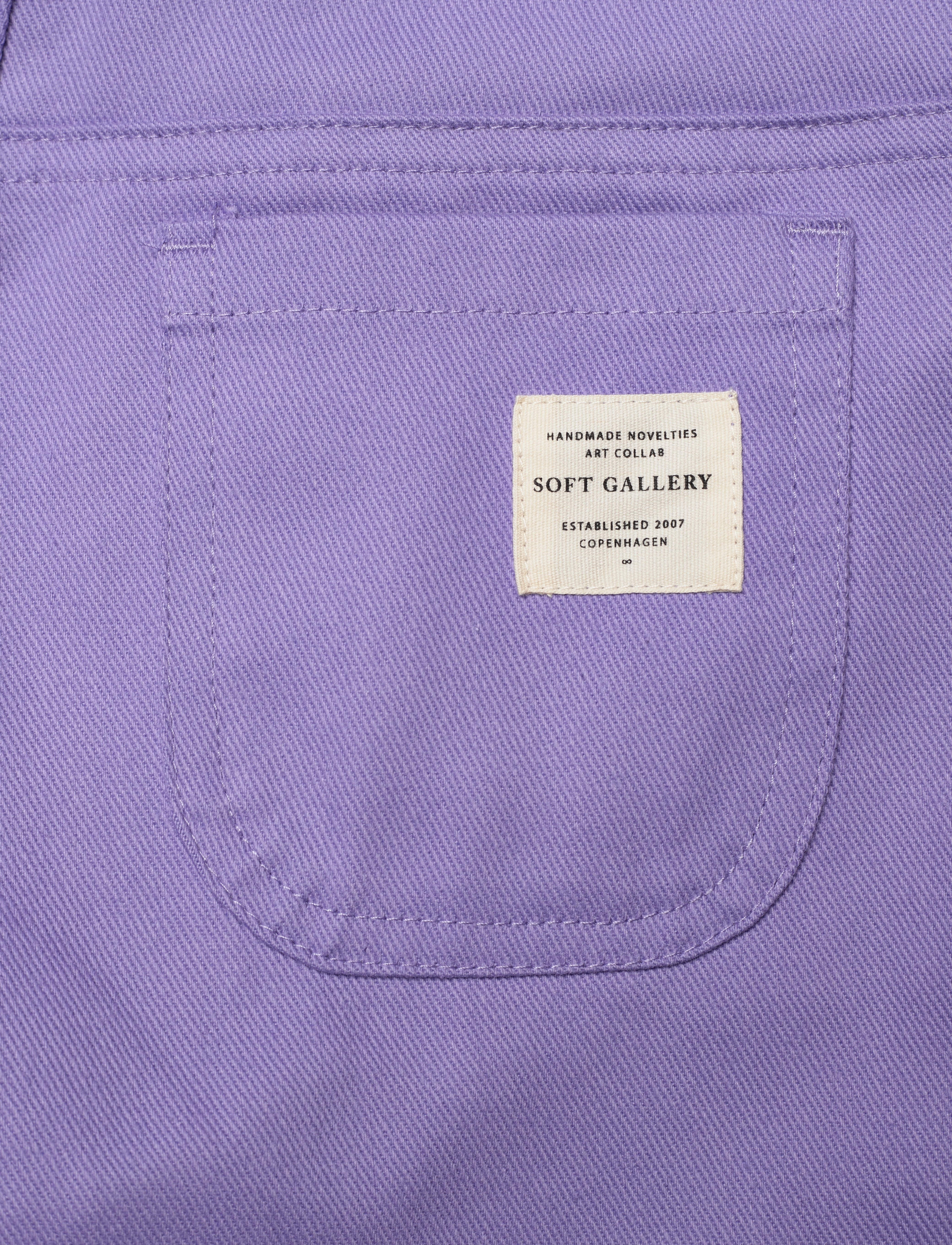 Soft Gallery - SGBLANCA TWILL PANTS - violet tulip - 4