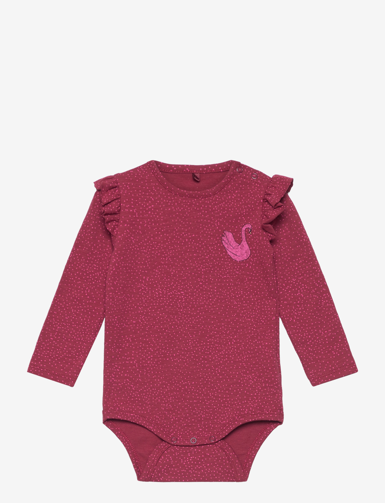 Soft Gallery - SGBFIFI MINIDOTS L_S BODY - julklappar till barnen - tibetan red - 0