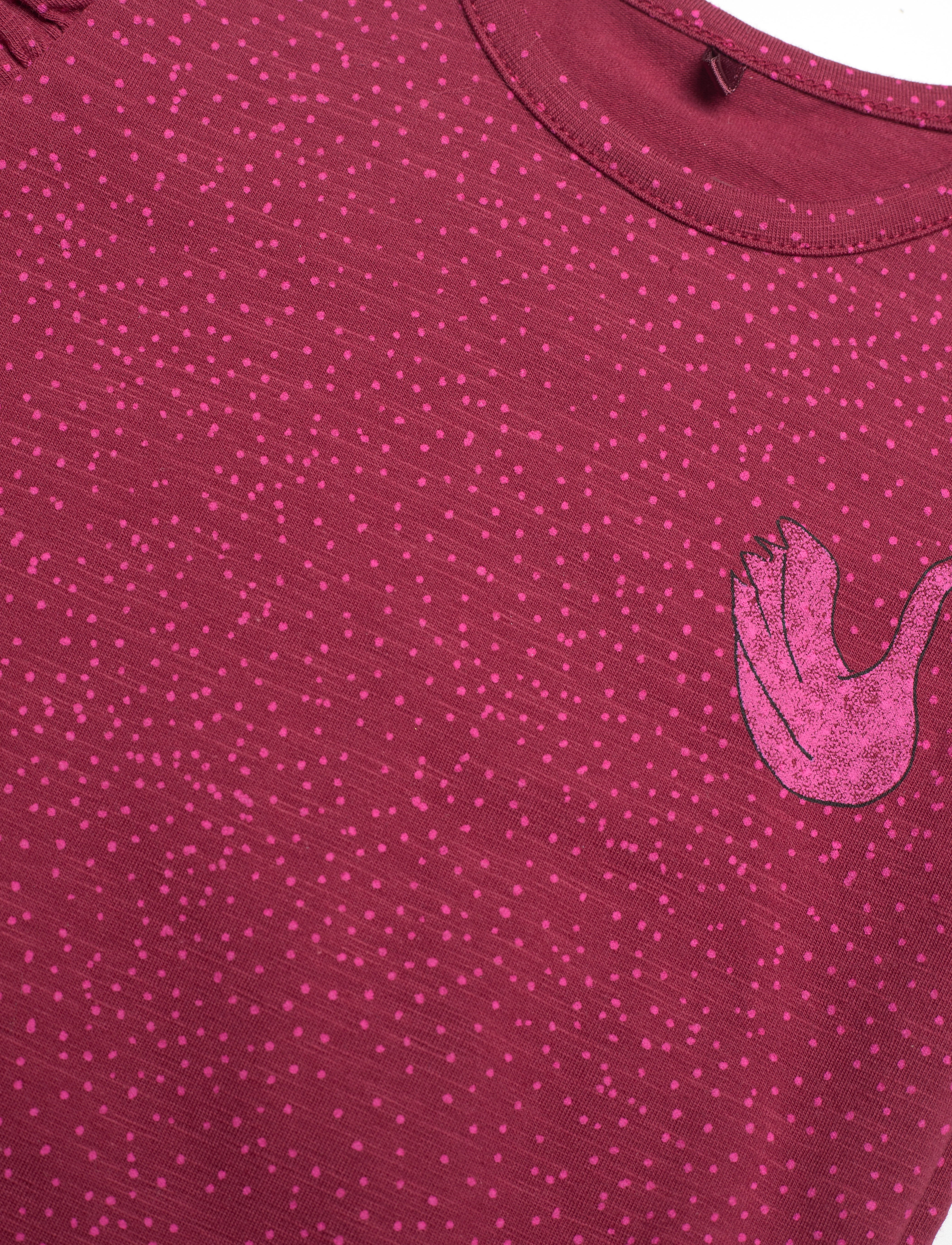 Soft Gallery - SGBFIFI MINIDOTS L_S BODY - laveste priser - tibetan red - 2