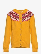 SGMIRA KNIT CARDIGAN - OLD GOLD