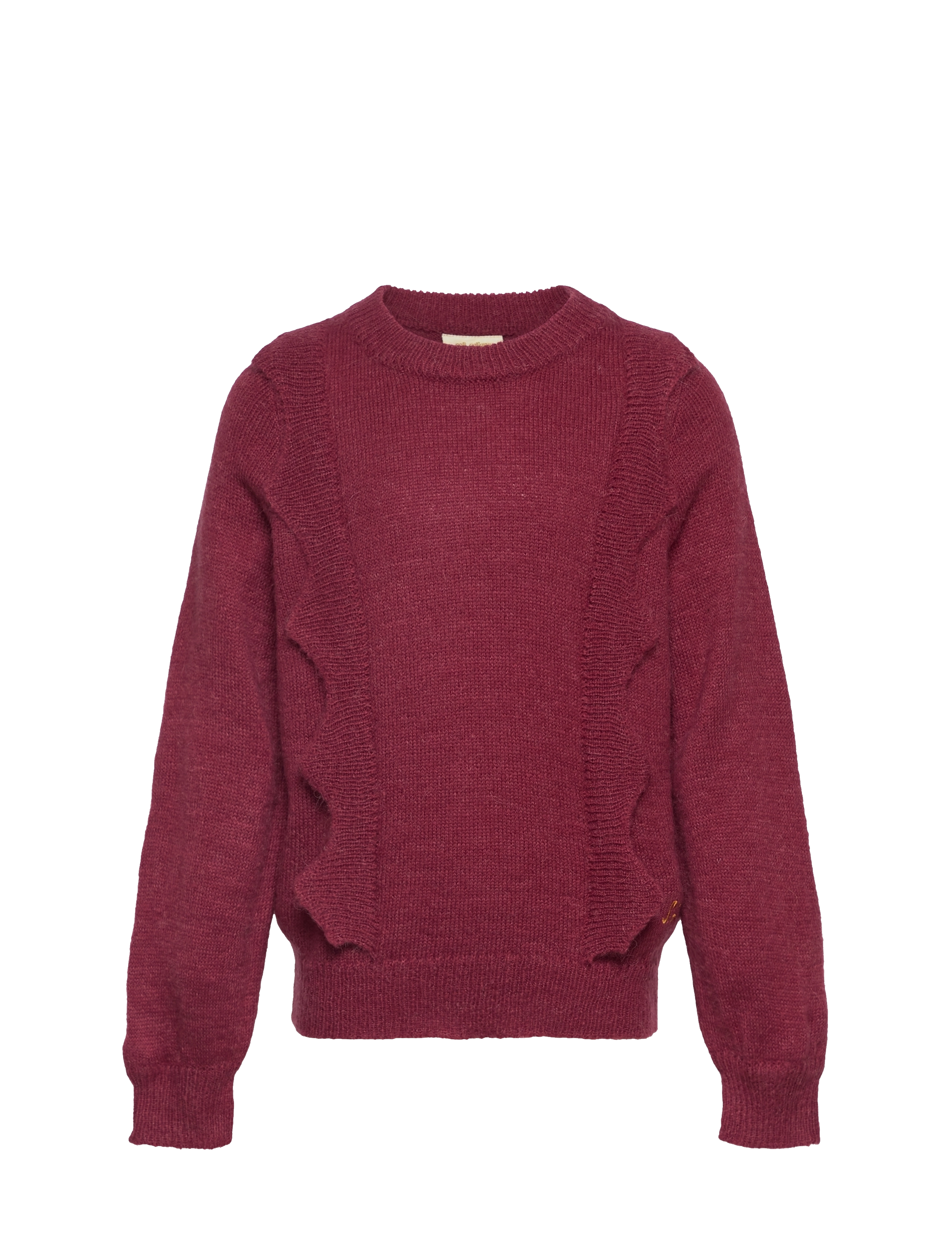 SOFT GALLERY Sgmegan Knit Pullover Burgundy - 98 - Kinder
