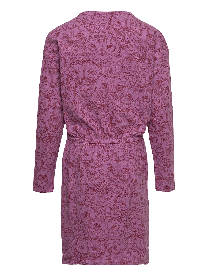 Soft Gallery - SGVIGDIS OWL L_S DRESS - laisvalaikio suknelės ilgomis rankovėmis - mulberry - 1