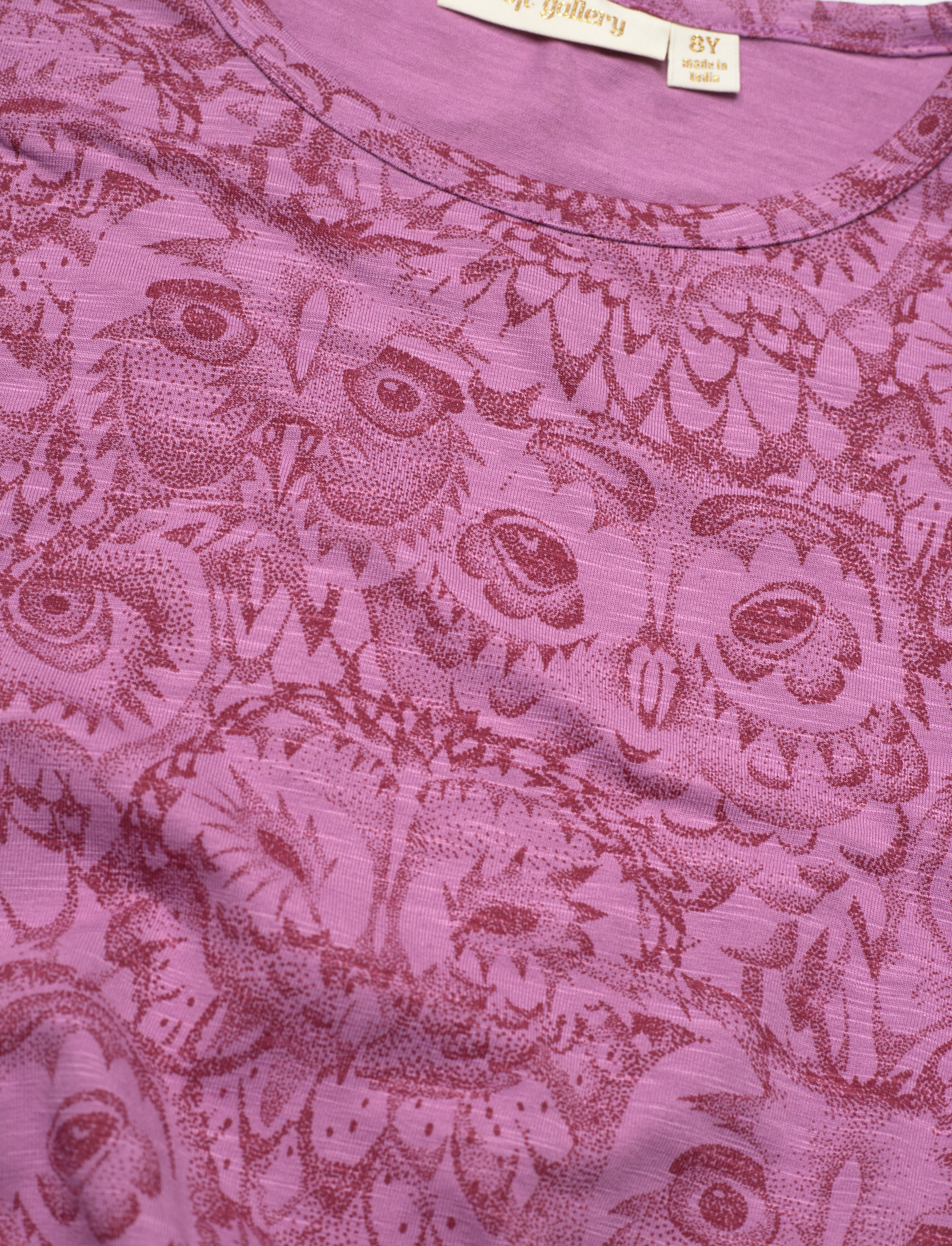 Soft Gallery - SGVIGDIS OWL L_S DRESS - langärmelige freizeitkleider - mulberry - 2