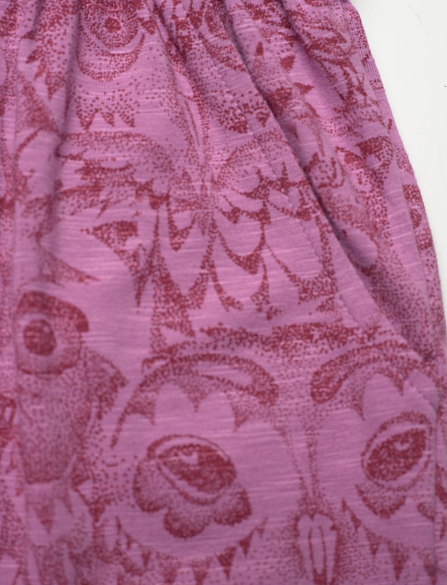 Soft Gallery - SGVIGDIS OWL L_S DRESS - laisvalaikio suknelės ilgomis rankovėmis - mulberry - 3