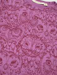 Soft Gallery - SGSALLY OWL NIGHTSET - pyjamassæt - mulberry - 4