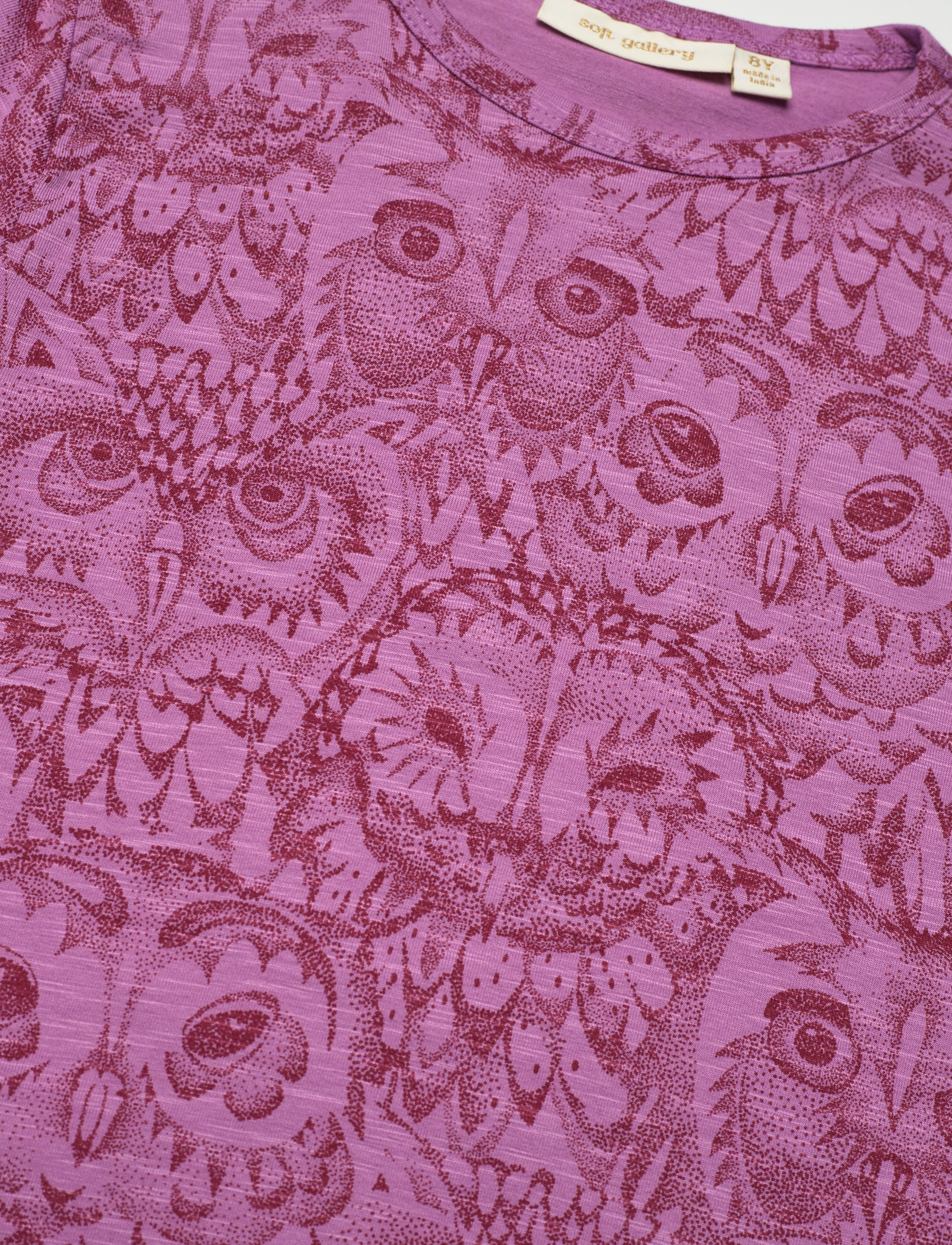 Soft Gallery - SGSALLY OWL NIGHTSET - mulberry - 4