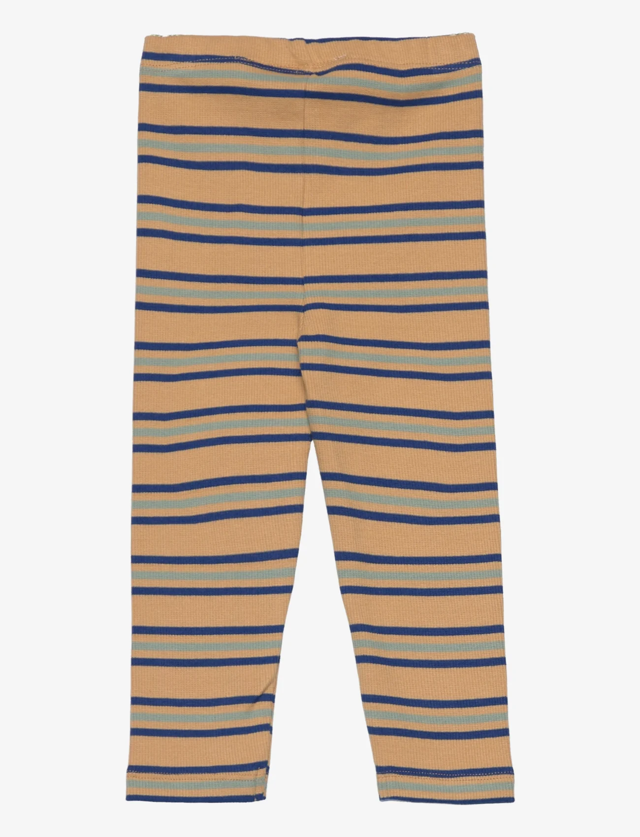 Soft Gallery - SGBPAULA YD STRIPE CURRY LEGGINGS HL - lowest prices - curry - 1