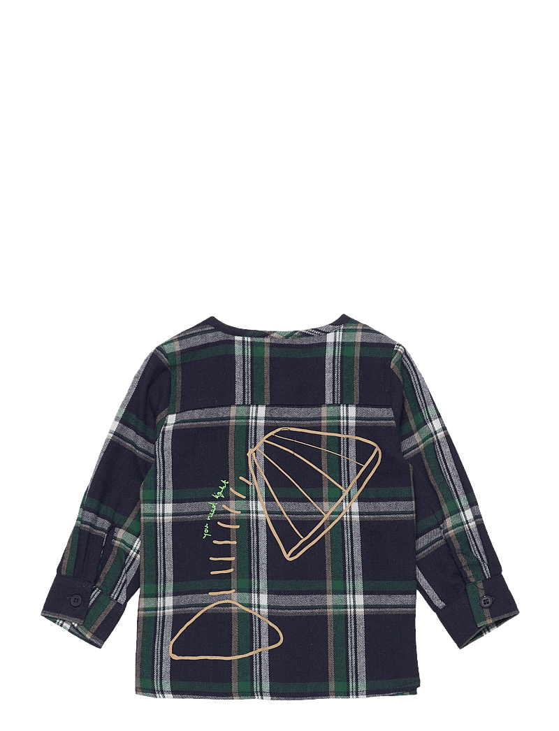Soft Gallery - SGBEZRAM CHECKED SHIRT - pikkade varrukatega särgid - dress blues - 1
