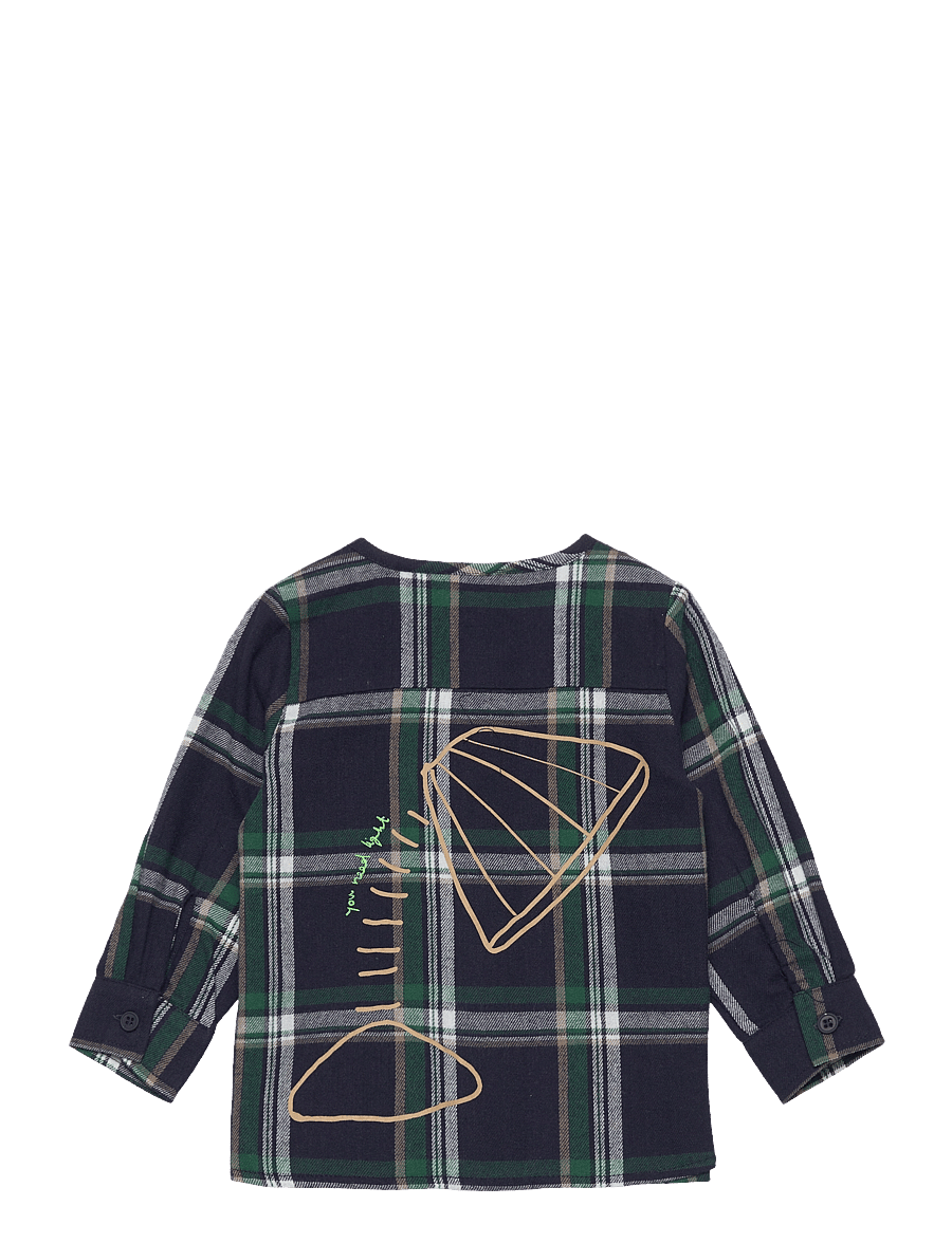 Soft Gallery - SGBEZRAM CHECKED SHIRT - långärmade skjortor - dress blues - 1