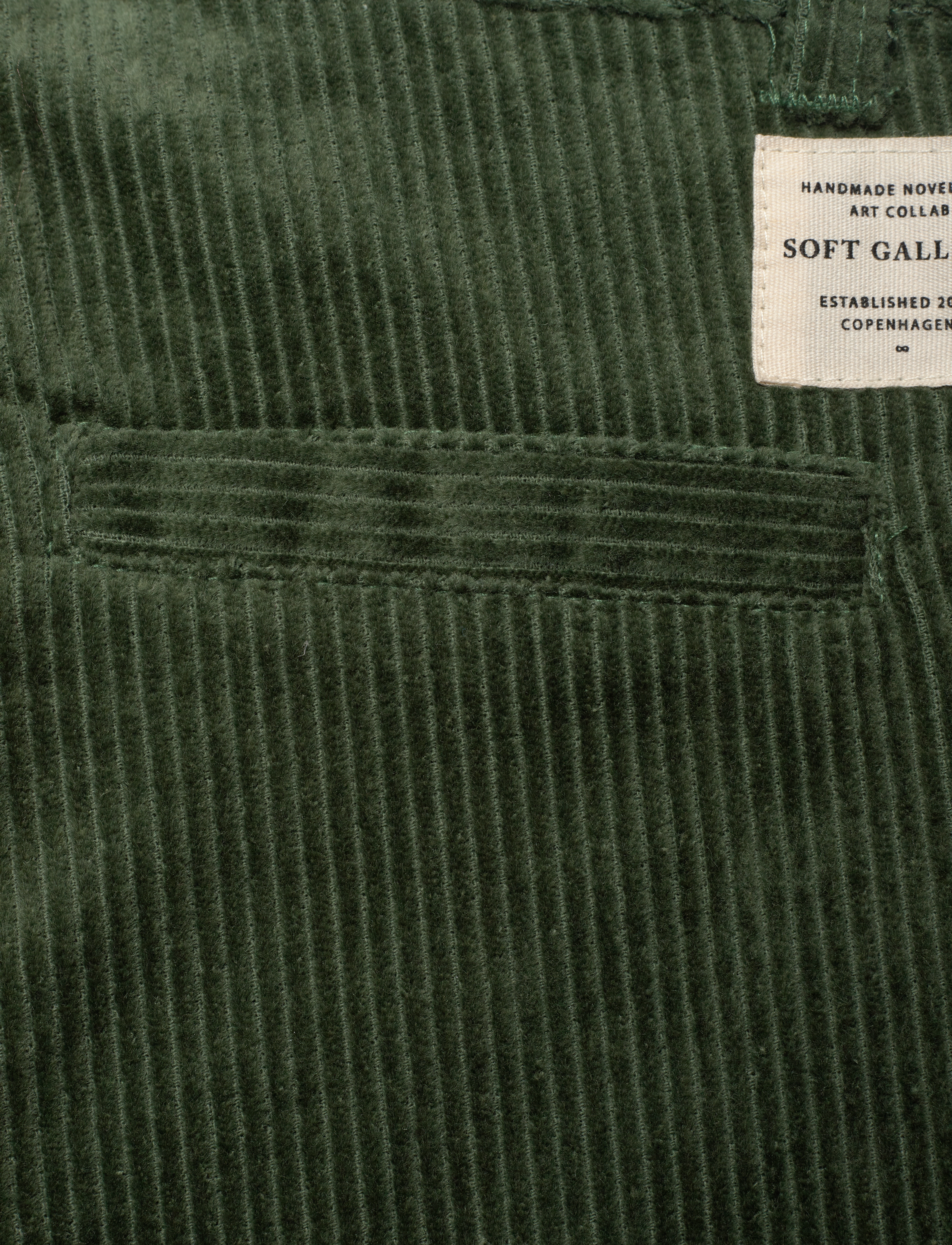 Soft Gallery - SGLIAM CORDUROY PANTS - dark forest - 4