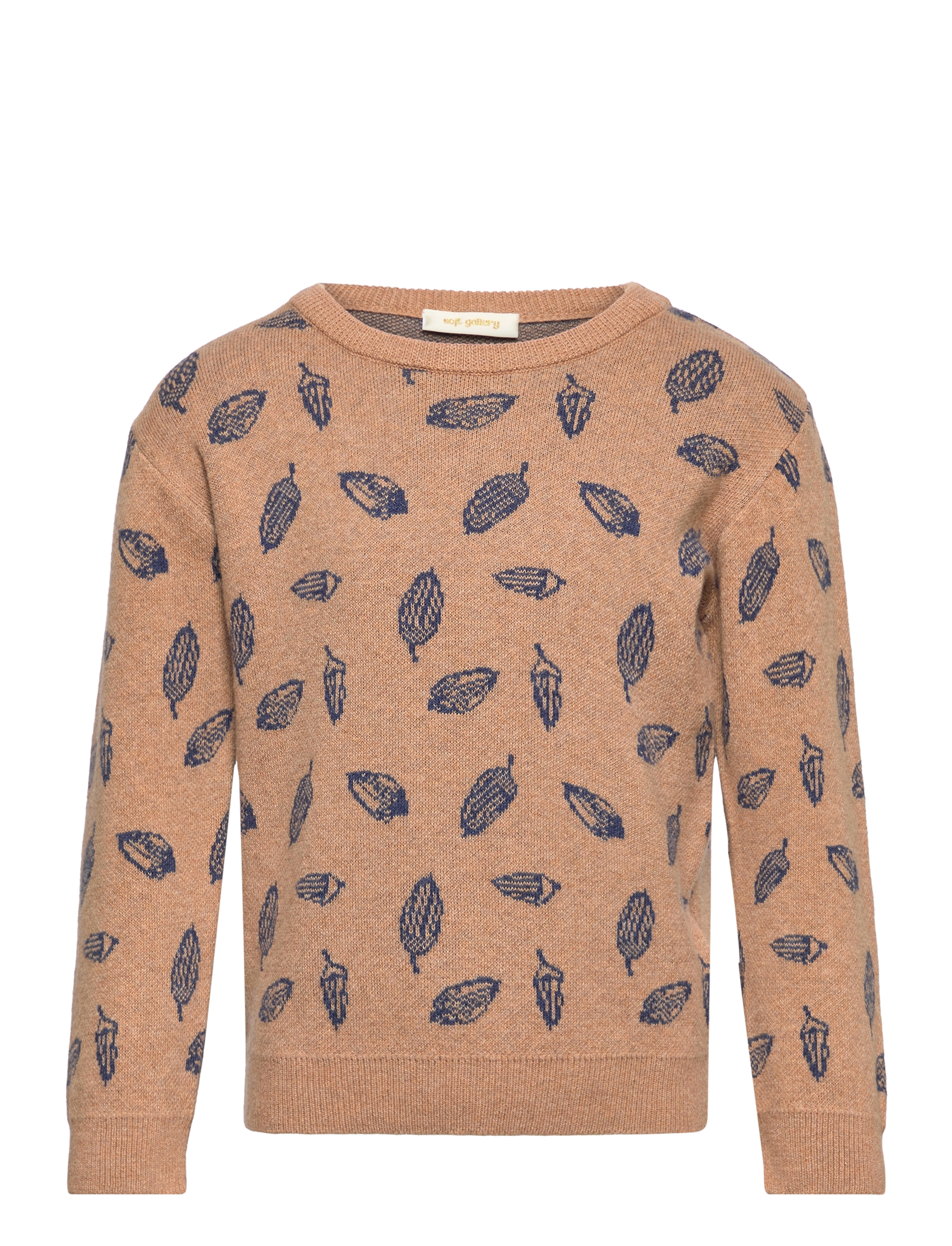 SOFT GALLERY Sgmarcel Acorn Knit Pullover Beige - 68 - Kinder