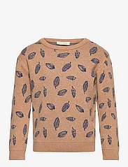 Soft Gallery - SGMARCEL ACORN KNIT PULLOVER - pullover - curry - 0